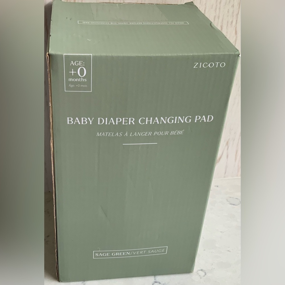 Zicoto Sage Green Baby Diaper Changing
Changing Pad for Dresser Top